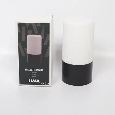 Nattlampa (Vit, Svart) från Ilva