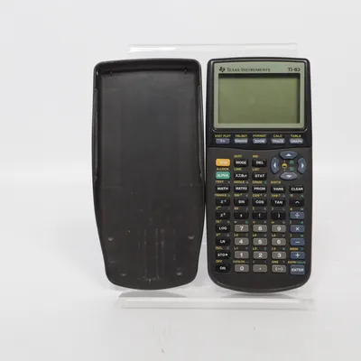 Graphing calculator (TI-83) from Texas Instruments