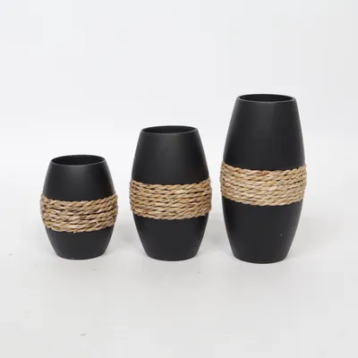 Ljuslykta (Svart, Beige)