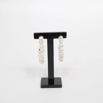 Örhängen (Vit) från Safira Okänd metall