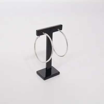 Örhängen (Silverfärgad) Okänd metall