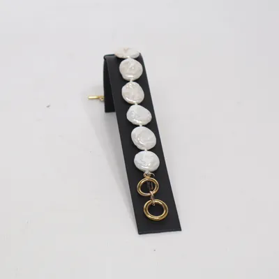 Armbånd (Hvid, Guld) fra Noir Ukendt metal