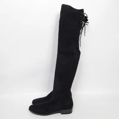 Boots (Black) from NLY Shoes Faux suede