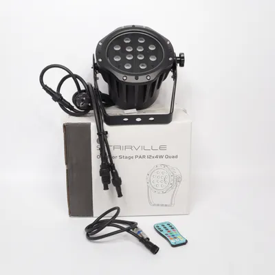 Discolampa (Outdoor Stage PAR 12 X 4 W Quad) från Stair­ville