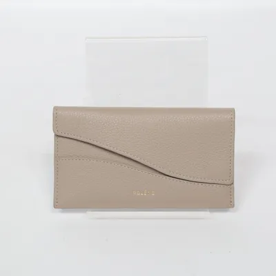 Card holder (Beige) from Polène Leather