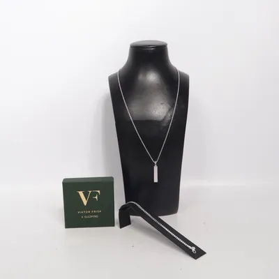Halsband (Silverfärgad) från Viktor Frisk x Guldfynd Silver