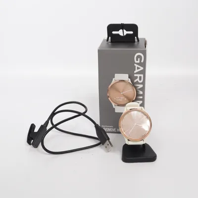 Smartwatch (Hvid, Guld) fra Garmin
