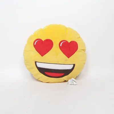 Prydnadskudde (Gul, Röd, Vit) från Jysk Polyester