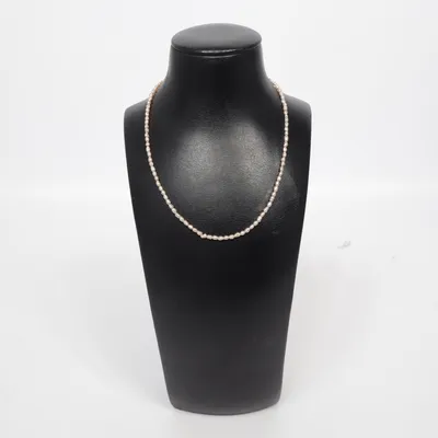 Necklace (White, Multicolored) Unknown metal