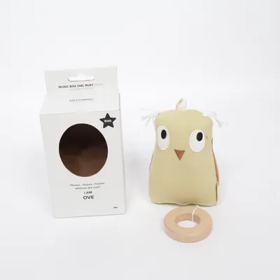 Uro (Music Box Owl Rust Edvin) fra Kids Concept