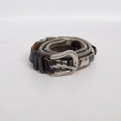 Bälte (Silverfärgad, Brun)