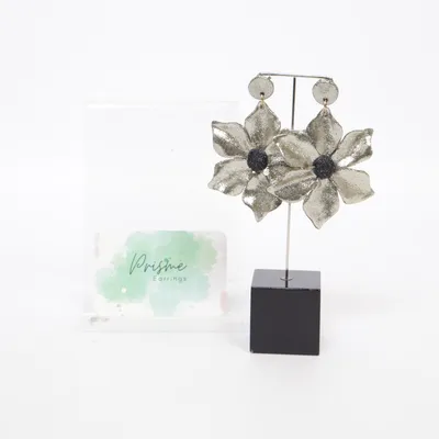 Örhängen (Silverfärgad) från Prisma Okänd metall