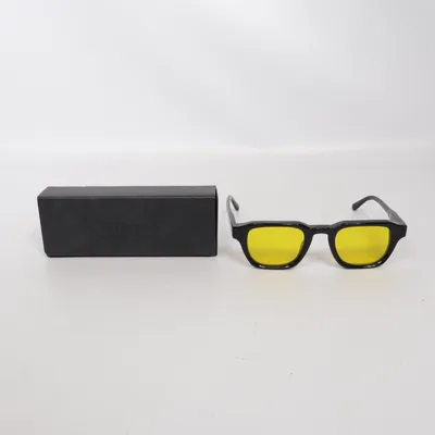 Zonnebril (Zwart, Geel) van Flowlife