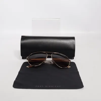 Lunettes de soleil (Or) de Past Midnight