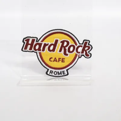 Stofmærke (Gul, Sort, Rød) fra Hard Rock Cafe