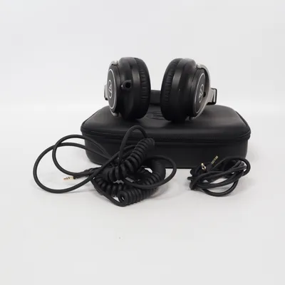 Hovedtelefoner (Sort, Sølv) fra Audio-Technica