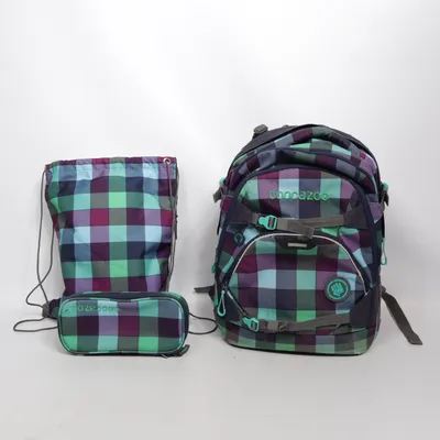 Rugzak (Blauw, Groen, Lila) van Coocazoo