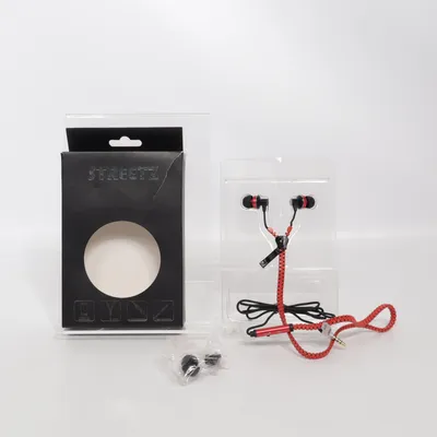 Headphones (Black, Red) from Streetz