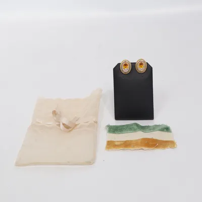 Clipoorbellen (Goud, Meerkleurig) Onbekend materiaal