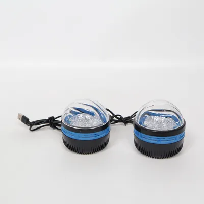Nachtlamp (Zwart, Blauw)