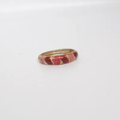 Bracelet (Gold, Red) Unknown metal