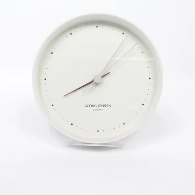 Väggklocka (Vit) från Georg Jensen