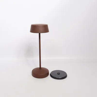 Bordslampa (Brun, Svart)