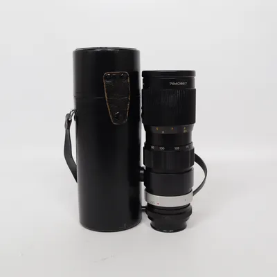 Kameraobjektiv (Svart) från Konica