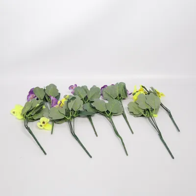 Kunstig plante (Lilla, Grøn)