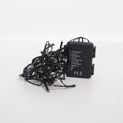 String lights (Black) from Butlers