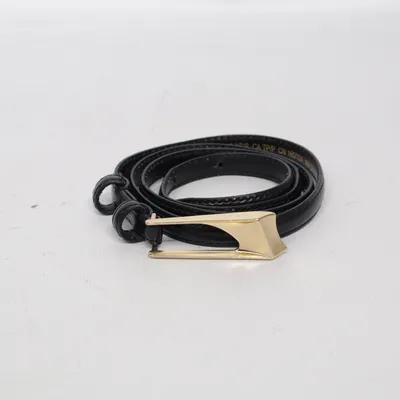 Belt (Black) from H&M Studio Leather