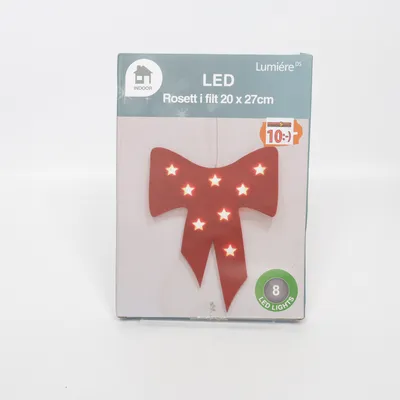 Juldekoration (Röd) från Lumiér
