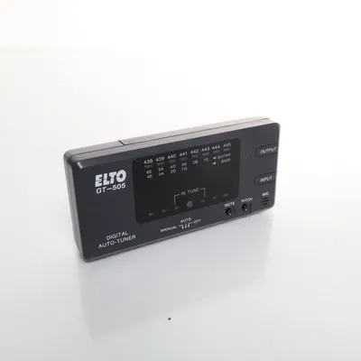Elektrisk tuner (Sort) fra Elton
