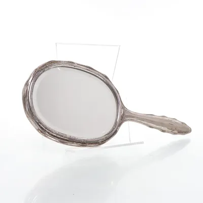 Handspegel (Guldfärgad)