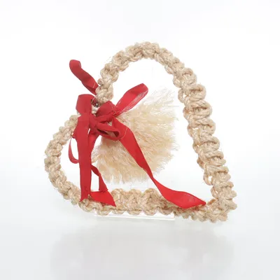 Wanddecoratie (Beige, Rood)