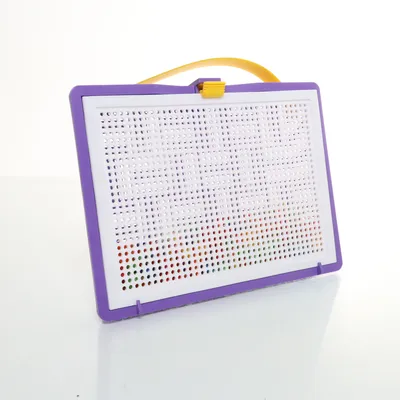 Bead plate (White, Purple, Multicolored)