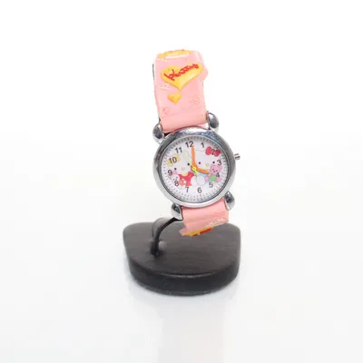 Wristwatch (Pink, Multicolored)