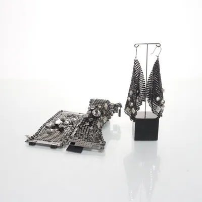 Smyckesset (Silverfärgad) från Jimmy Choo for H&M Okänd metall