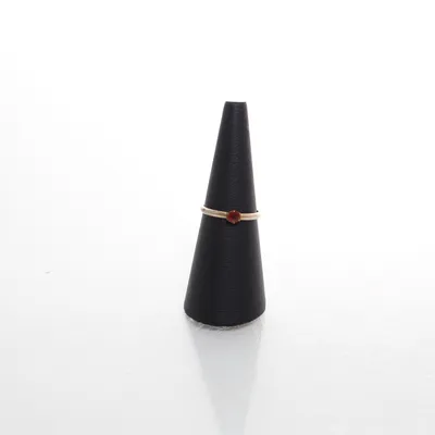 Ring (Guldfärgad, Röd) från Charnier Okänd metall thumbnail 1