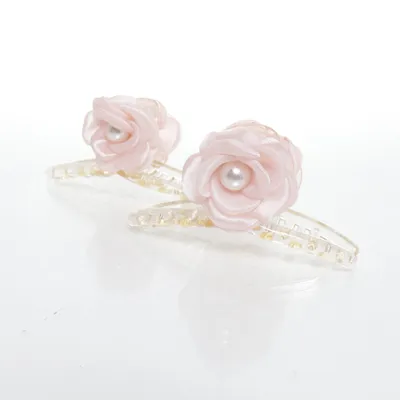 Pince à cheveux (Beige, Rose)