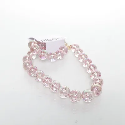 Jewelry set (Pink) from Pieces Unknown metal