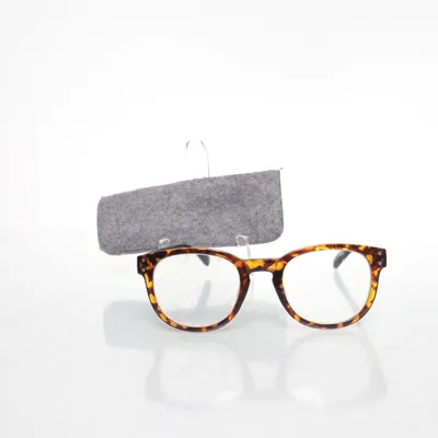 Glasses (Brown) from Haga Eyewear