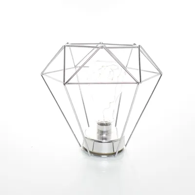 Skrivebordslampe (Grå) fra Rusta