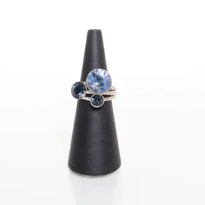Ring (Goud, Blauw) van Pilgrim Onbekend materiaal
