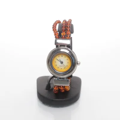 Armbandsur (Orange, Silverfärgad) från Pacific Time