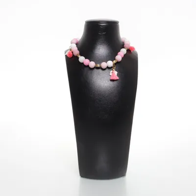 Ketting (Roze, Meerkleurig) Onbekend materiaal