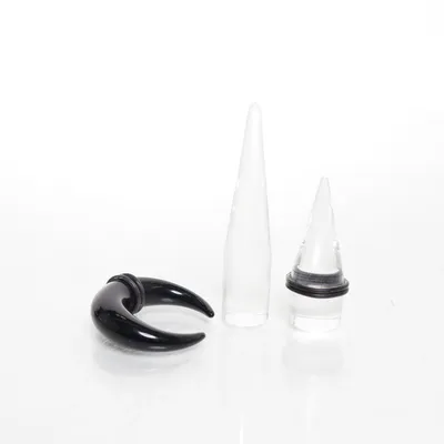 Piercing sieraden (Zwart, Wit) Onbekend materiaal