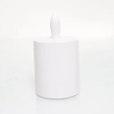 LED-ljus (LED candle, flameless candle, battery operated candle, electric candle, fake candle, realistic candle light, ambient lighting, cozy home decor, Scandinavian decor, minimalist decor, hygge home, warm light, mood lighting, decorative candle, rechargeable candle, LED tealight, candle lamp, indoor lighting, romantic lighting, meditation decor, yoga decor, wellness decor, spa atmosphere, relaxing home, aesthetic room decor, boho decor, modern home accessory, safe candle, no flame candle, home decoration, bedroom decor, living room decor, white candle, designer lighting, reusable candle, table decoration) från Bright