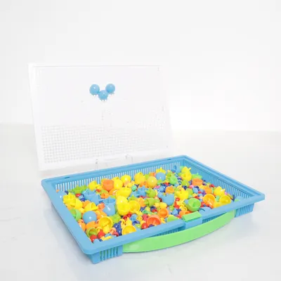 Bead plate (White, Multicolored)