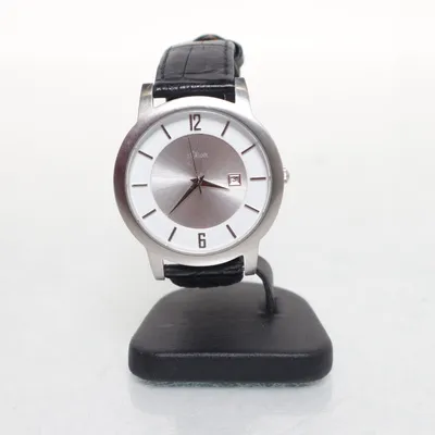 Wristwatch (Black, White, Silver) from s.Oliver